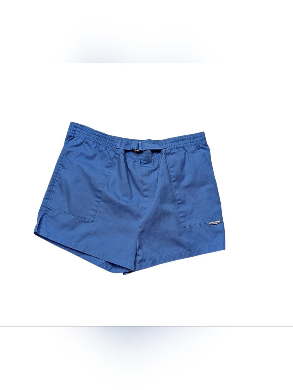 80s Anchor Club Men's Blue Athletic Shorts 34 Waist